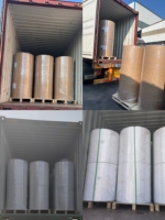 Échantillons imprimables gratuits APZ Premium 65g Papier thermique blanc pur en rouleau jumbo pour imprimante de caisse et machine de point de vente de restauration