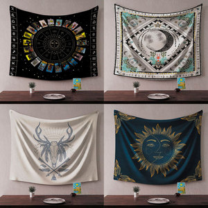 Nuova vendita calda decorazione da parete con arazzo per la casa di Design Navia per la vendita calda bussola tarocchi serie modello verticale funzione mobile - Product Image 4