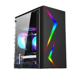 Bas <span class=keywords><strong>prix</strong></span> MATX acrylique boîtier d'ordinateur en gros bureau maison usage personnel boîtier CPU jeu PC <span class=keywords><strong>Gamer</strong></span> armoire boîtiers d'ordinateur tours - Product Image 4