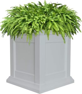 Colonne carrée romaine classique en PVC, accessoires de mariage, présentoir de chemin blanc pour banquets de mariage, décoration de socle, vente en gros - Product Image 2