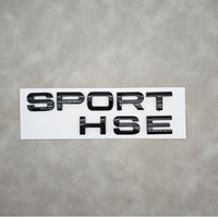 Lettres 3D en ABS, logo SPORT HSE, emblème automobile, autocollants pour coffre arrière de voiture, badges pour accessoires Land Rover Range Rover