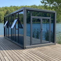 Maisons préfabriquées modulaires en acier respirant pour hôtels, bureaux, écoles