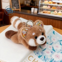 Peluche Panda Noir et Blanc au Design Adorable pour les Amateurs de Faune Sauvage, Cadeaux pour Enfants et Décoration de Chambre d'Enfant, Douce et Rembourrée
