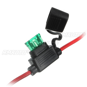 Porte-fusibles en ligne pour voiture 6V 12V 24V, étanche, pour fusibles à lame standard 10/15/20/30A - Product Image 4