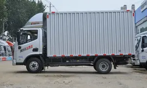 FOTON-Boîte de vitesses rapide AMT, camion léger de cargaison de 152hp, roue motrice 4x2, longueur 4.14m, Euro 2, suspension pneumatique gauche