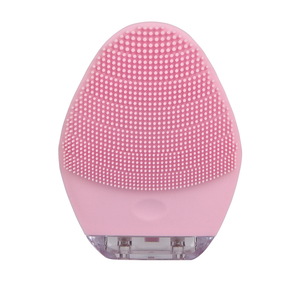 Brosse nettoyante électrique pour le visage en silicone BALLUS, à tenir à la main, pour un nettoyage en profondeur des pores, avec brosse vibrante pour femmes - Product Image 1