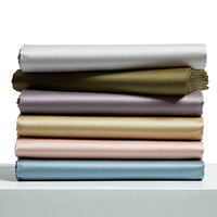 Nouveau drap de lit King Size infusé de bambou biologique moderne 300TC linge de lit à motif de Noël