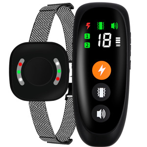 Collar de entrenamiento inteligente para perros, pantalla a color, control remoto impermeable con modo de sonido para entrenamiento de mascotas - Product Image 3