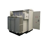 Transformateur électronique immergé dans l'huile à double enroulement, à bobine à disque, monté sur panneau pour réseau électrique