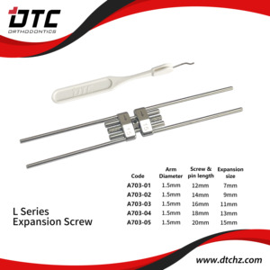 Vis d'expansion orthodontiques DTC, vis d'expansion Hyrax de haute qualité pour laboratoire dentaire - Product Image 2