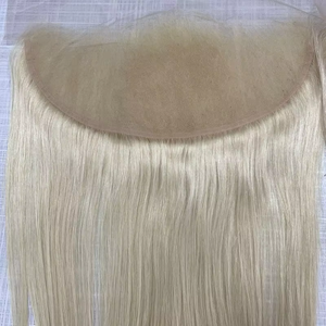<span class=keywords><strong>ผม</strong></span>มนุษย์ปิดลูกไม้ HD สีบลอนด์613พร้อมตาข่ายด้านหน้าผมตรงจากเวียดนาม - Product Image 3