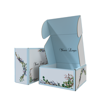 Caja de Papel para Empaque de Camisetas Personalizada, Caja de Papel 100% Reciclable, Caja de Empaque Creativa para Ropa