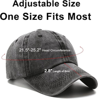 Gorra de Béisbol Maverick con Logotipo Personalizado OEM, Bordado a Mano, Estilo Lavado con Temática de Top Gun, 100% Algodón, Unisex, con Hebilla Metálica