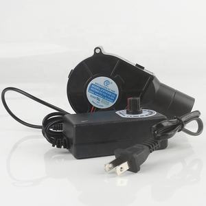 ביצועים יעילים <span class=keywords><strong>dc</strong></span> 12v 0.36a 7530 מפוח קריר עם בקר מהירות משתנה בקר נייד מפוח cx7530b12l מאוורר קירור - Product Image 1