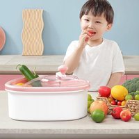 Fabriek Groothandel Fruit Groente Wasgereedschap Fruit Wassen Spinner Borstel Groentereiniger Fruit Aftapkom