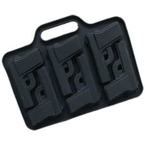 Vente chaude6 cavité pistolet glace grille bricolage Silicone <span class=keywords><strong>chocolat</strong></span> moule maison bricolage pistolet moules <span class=keywords><strong>de</strong></span> qualité alimentaire - Product Image 4