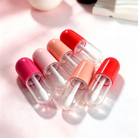 Mini tubes vides colorés de 5 ml pour gloss, rouge à lèvres liquide, échantillons, testeurs, contenants d'huile à lèvres, emballage cosmétique en plastique