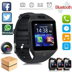 Reloj inteligente DZ <span class=keywords><strong>09</strong></span> con cámara, reloj inteligente de muñeca, compatible con reloj inteligente Android 4g con inserción de tarjeta SIM con vino - Product Image 5