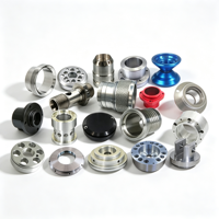 Pièces en aluminium usinées CNC de précision sur 5 axes sur mesure, pièces en métal usinées CNC industrielles, pièces en acier inoxydable