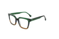 Nouvelles montures optiques carrées en acétate pour homme, uniques et tendance, lunettes faites à la main, lunettes personnalisées OEM pour hommes et femmes