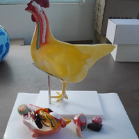 Modelo de Anatomía Realista de Pollo, Modelo de Órganos Víscerales para Investigación, Modelo de Biología Desmontable para Demostración de Enseñanza Animal, CE/ISO