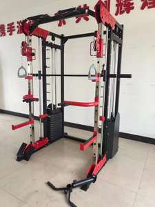 Coosport חדש משקל קונטרט כושר משקולת הביתה אימון מקיף מכשיר <span class=keywords><strong>squat</strong></span> חינם ספסל לחץ כושר מכונת SMS - Product Image 3