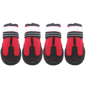 Zapatos Impermeables <span class=keywords><strong>para</strong></span> Perro Grande, Diseño Ecológico de Poliéster Estampado, Oferta - Product Image 1