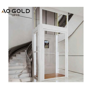Aogold agxi 1-3 người 3 tầng thủy lực lái xe nhà thang máy 10m 250kg Công suất với bảo hành 5 năm và thiết kế hiện đại - Product Image 5