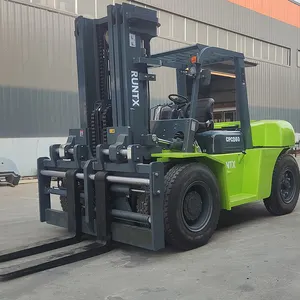 Truk Kontainer Forklift Montacarga Diesel 7 Ton 6 Ton 5 Ton Forklift