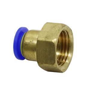 ข้อต่อตรงแบบนิวเมติกสำหรับระบบน้ำในสวน ขนาดเส้นผ่านศูนย์กลางภายนอก 6/8/10/12 มม. ต่อกับเกลียวในขนาด 1/8" 3/8" 1/2" 1/4" - Product Image 4