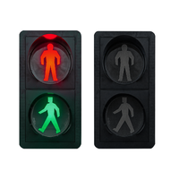 Feu de signalisation piétonnier LED haut de gamme à très faible consommation d'énergie, lampe de sécurité routière fiable pour les routes urbaines