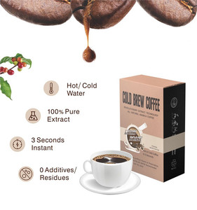 Yunnan-Café adelgazante instantáneo rico y puro, café tostado ligero y fresco, café tostado, 10 bolsitas/caja - Product Image 2