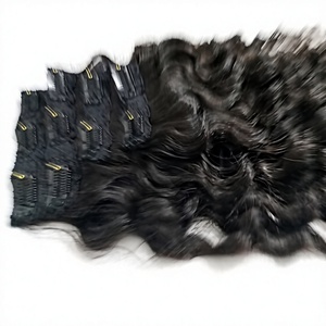 คลิปต่อผมหยิกแบบผมแท้ 100% ของแท้จากอินโดนีเซีย สีผมธรรมชาติ - Product Image 3