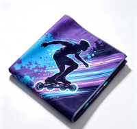 Factory Direct Good Price Towel, High GSM Poly Nylon Beach Towel Microfiber Absorbent Custom Price