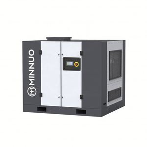 Minnuo Tension et fréquence personnalisées Industrie du compresseur d'air 75kw Petit compresseur d'air à vis Volume de gaz stable - Product Image 4