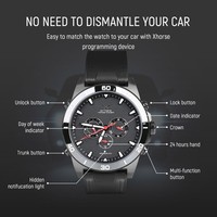 Xhorse SW-007 Smart Remote Watch KeylessGo Wearable Super Car Key Noir