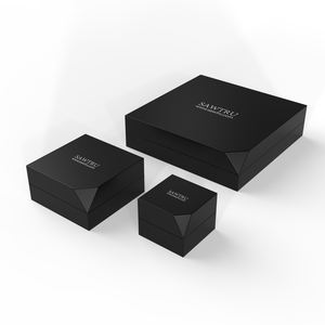 Ювелирный пакет на заказ, коробка для ювелирных изделий, МДФ, деревянный роскошный браслет, ожерелье, серьги, упаковка, шкатулка для ювелирных изделий с сертификатом на сабля - Product Image 2