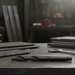 Fervi Tapered Shank Twist <b>Drill</b> <b>Bit</b> 10mm For Metal Drilling - Product Image 3