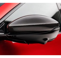 Nouvelle conception de coque de rétroviseur en fibre de carbone sèche de style N, kit de carrosserie pour rétroviseur pour Ferrari Purosangue