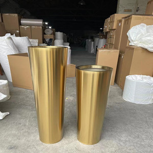 Décorations <span class=keywords><strong>de</strong></span> Noël les plus populaires pot <span class=keywords><strong>de</strong></span> plantes d'arbre/pot <span class=keywords><strong>de</strong></span> fleur en acier inoxydable/grand vase <span class=keywords><strong>de</strong></span> fleurs pour la décoration intérieure - Product Image 4