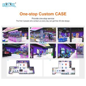 Macchina del gioco della gru dell'artiglio del giocattolo della macchina dei giocattoli farciti cattura della gru rosa a gettoni di EPARK - Product Image 6