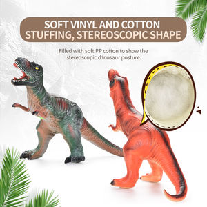 Jinming 90CM Dinosaure en vinyle rembourrage en coton doux Dinosaure <span class=keywords><strong>T</strong></span>-<span class=keywords><strong>Rex</strong></span> géant simulé <span class=keywords><strong>Jouet</strong></span> avec son et lumière - Product Image 6