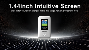 4G ホットスポットルーター、SIMカードスロット付きポケット型ワイヤレスルーター、LTEインターネットのロック解除用モバイルMiFi - Product Image 4