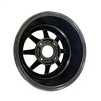 Nouvelle jante de roue arrière en alliage d'aluminium de 25*10-12 pouces pour ATV Quad 150CC tout-terrain Motocross