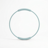 Kit de Entrenamiento de Pilates con Logotipo Personalizado, Anillo de Pilates Mágico y Banda de Resistencia de Tela para Ejercicios de Flexibilidad