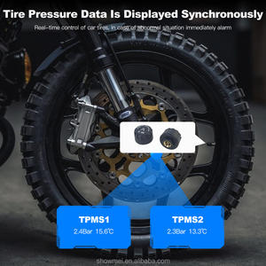 กล้องติดมอเตอร์ไซค์ไร้สายขนาด 6 นิ้ว พร้อมระบบ TMPS, Carplay, Android Auto, หน้าจอกันน้ำระดับ IP67 และระบบนำทาง GPS สำหรับรถจักรยานยนต์ - Product Image 4