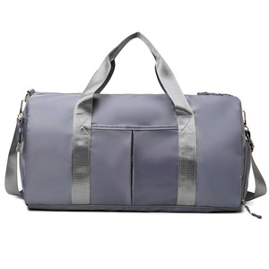 Customized Logo Sports Travel Storage Handbag with <b>Shoe</b> Compartment, Large Capacity Organizer Bag - Product Image 4