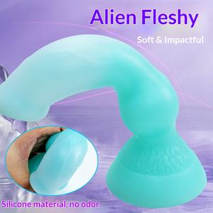Glow-in-the-dark alien design <span class=keywords><strong>dildo</strong></span> anaalplug, SM adult toys voor vrouwen, draagbaar plezierapparaat - Product Image 3