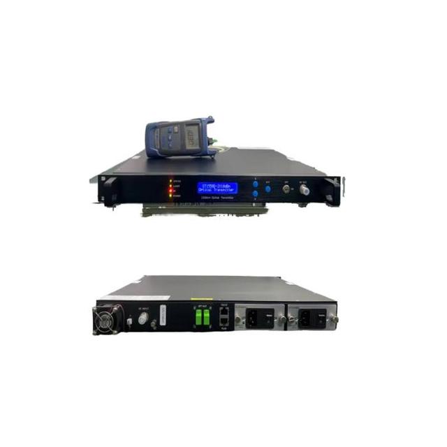 Hondao MINI-OT1500-X*XdBm FTTX 1550nm External Modulation Optical Transmitter 2 Ports 10dB 200km RF Input AGC Output