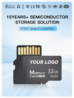 Tarjetas de Memoria SD y TF de Velocidad U1 a Precio de Fábrica, de 2GB a 128GB, para Teléfono Móvil, Cámara y Reproductor de MP3 con Adaptador